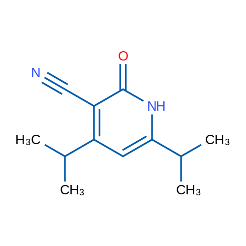4,6-Diisopropyl-2-oxo-1,2-dihydropyridine-3-carbonitrile 1g