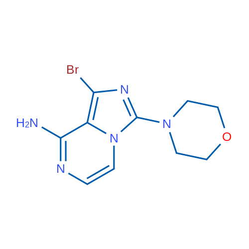 1-Bromo-3-morpholinoimidazo[1,5-a]pyrazin-8-amine 1g
