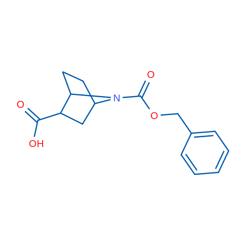 7-((Benzyloxy)carbonyl)-7-azabicyclo[2.2.1]heptane-2-carboxylic acid 250mg