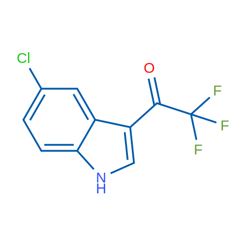 1-(5-Chloro-1H-indol-3-yl)-2,2,2-trifluoroethan-1-one 1g