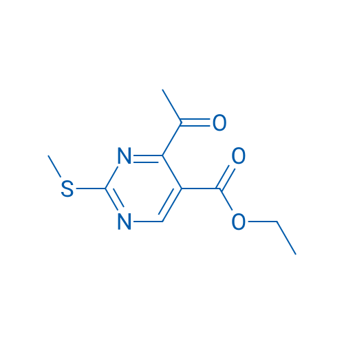 Ethyl 4-acetyl-2-(methylthio)pyrimidine-5-carboxylate 1g