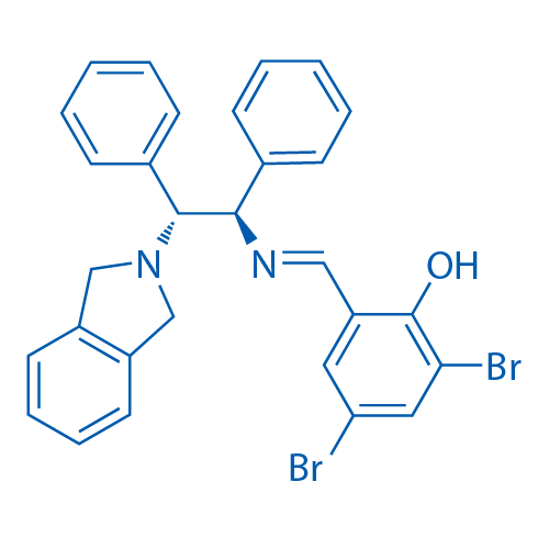 2,4-Dibromo-6-[(E)-[[(1R,2R)-2-(isoindolin-2-yl)-1,2-diphenylethyl]imino]methyl]phenol 50mg