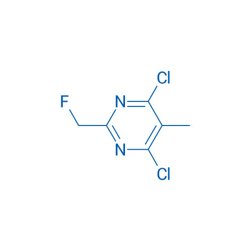 4,6-Dichloro-2-(fluoromethyl)-5-methylpyrimidine 5g