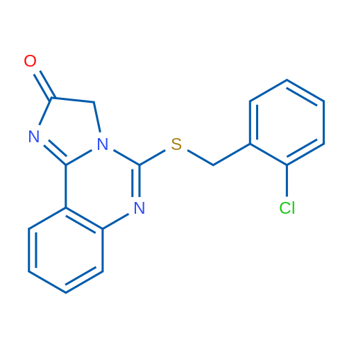5-{[(2-chlorophenyl)methyl]sulfanyl}-2H,3H-imidazo[1,2-c]quinazolin-2-one 1g