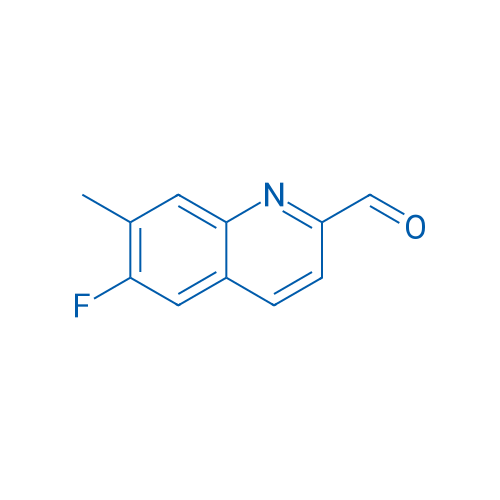 6-Fluoro-7-methylquinoline-2-carbaldehyde 100mg