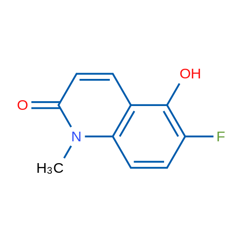 6-Fluoro-5-hydroxy-1-methylquinolin-2(1H)-one 1g