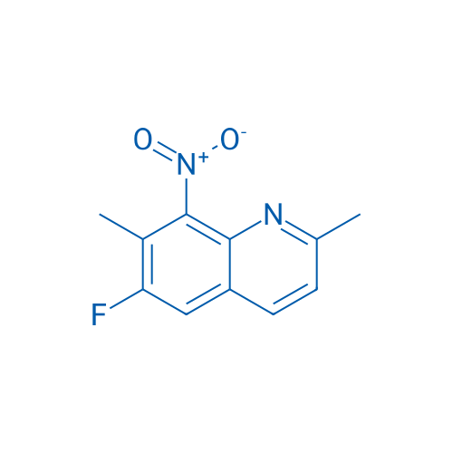 6-Fluoro-2,7-dimethyl-8-nitroquinoline 1g