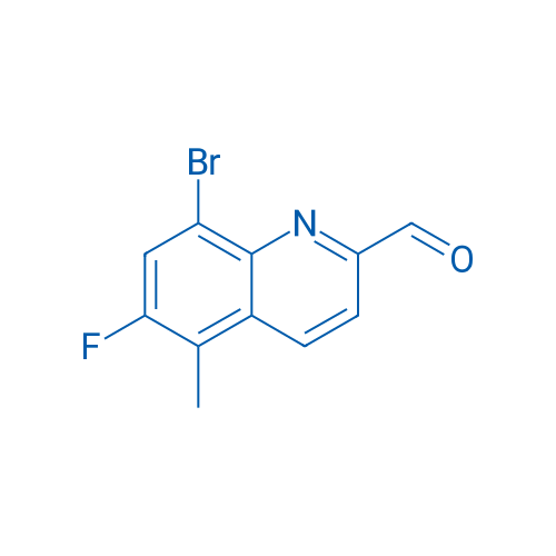 8-Bromo-6-fluoro-5-methylquinoline-2-carbaldehyde 1g