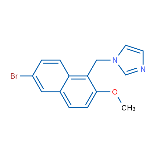 1-((6-Bromo-2-methoxynaphthalen-1-yl)methyl)-1H-imidazole 1g