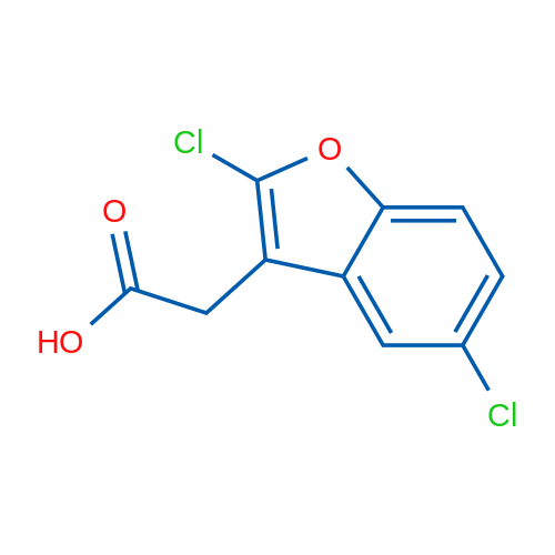 2-(2,5-Dichlorobenzofuran-3-yl)acetic acid 1g
