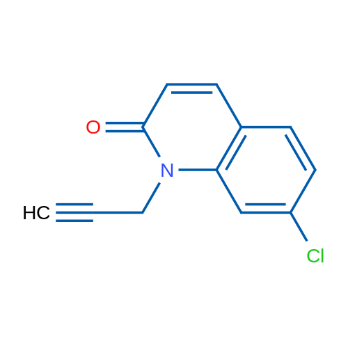 7-Chloro-1-(prop-2-yn-1-yl)quinolin-2(1H)-one 1g