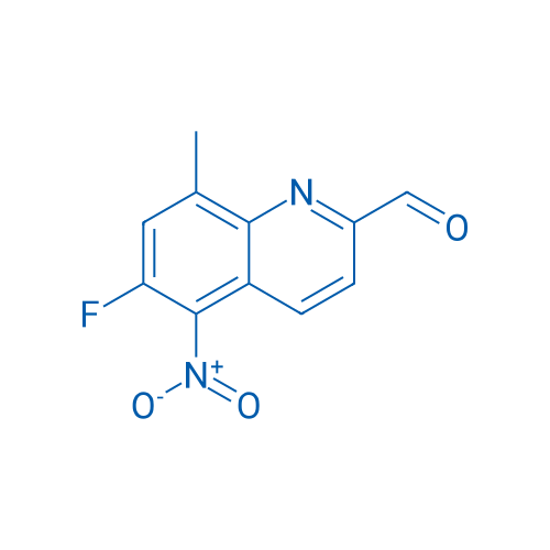 6-Fluoro-8-methyl-5-nitroquinoline-2-carbaldehyde 1g