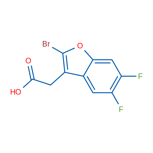2-(2-Bromo-5,6-difluorobenzofuran-3-yl)acetic acid 1g