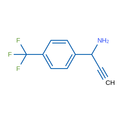 1-(4-(Trifluoromethyl)phenyl)prop-2-yn-1-amine 1g