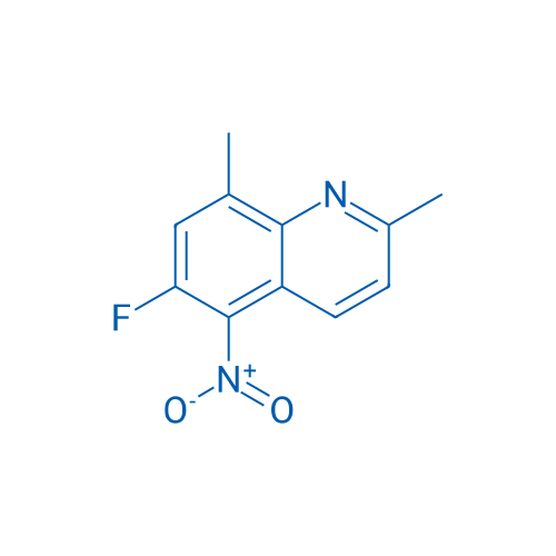6-Fluoro-2,8-dimethyl-5-nitroquinoline 1g