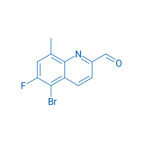 5-Bromo-6-fluoro-8-methylquinoline-2-carbaldehyde 1g