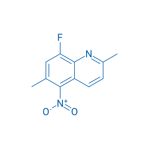 8-Fluoro-2,6-dimethyl-5-nitroquinoline 1g