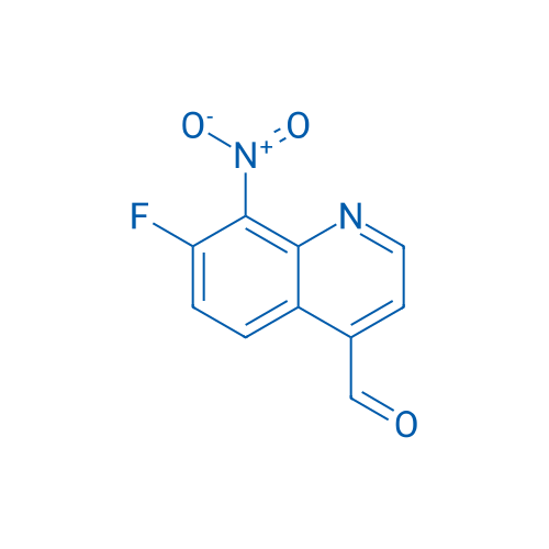 7-Fluoro-8-nitroquinoline-4-carbaldehyde 1g