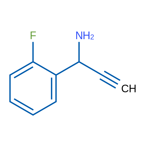 1-(2-Fluorophenyl)prop-2-yn-1-amine 1g