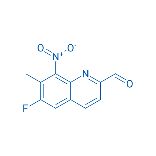 6-Fluoro-7-methyl-8-nitroquinoline-2-carbaldehyde 1g