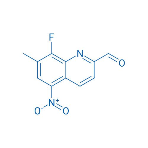 8-Fluoro-7-methyl-5-nitroquinoline-2-carbaldehyde 1g