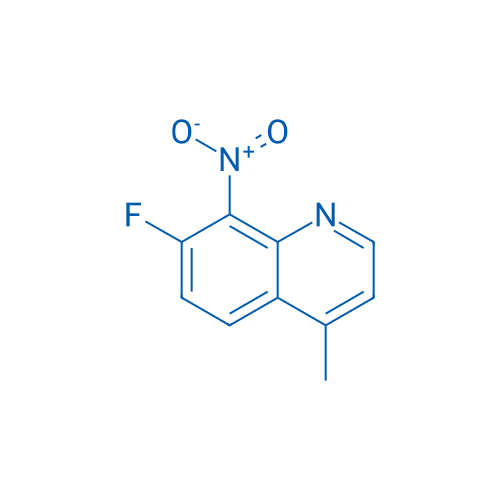7-Fluoro-4-methyl-8-nitroquinoline 1g