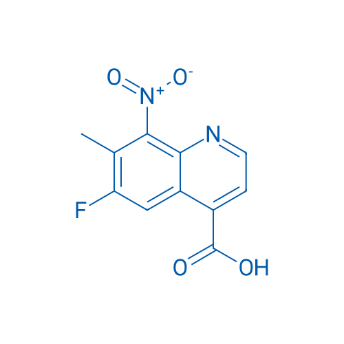 6-Fluoro-7-methyl-8-nitroquinoline-4-carboxylic acid 1g