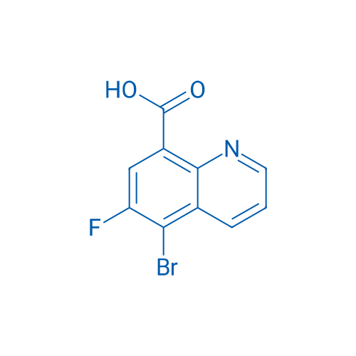 5-Bromo-6-fluoroquinoline-8-carboxylic acid 1g