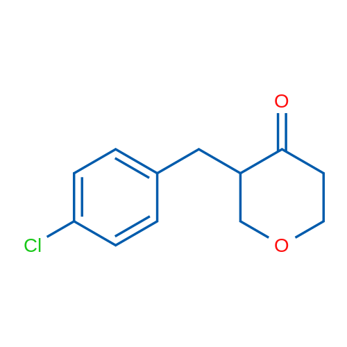 3-(4-Chlorobenzyl)dihydro-2H-pyran-4(3H)-one 1g