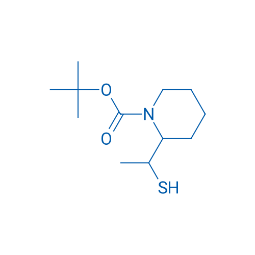 tert-Butyl 2-(1-mercaptoethyl)piperidine-1-carboxylate 1g