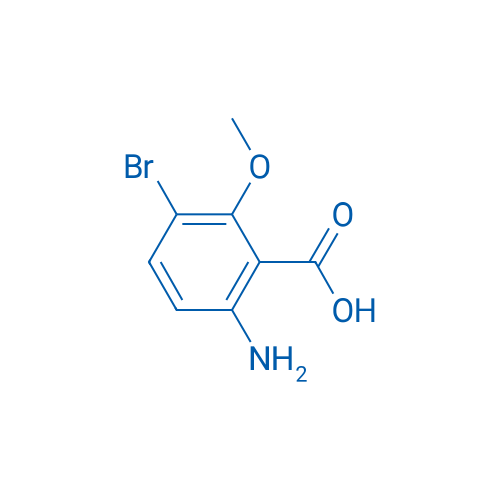 6-Amino-3-bromo-2-methoxybenzoic acid 100mg