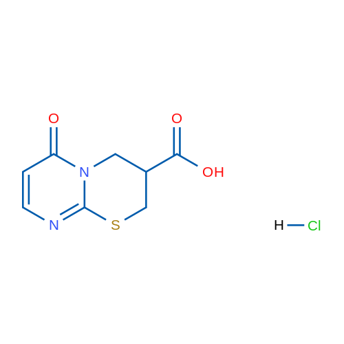 6-oxo-3,4-dihydro-2H,6H-pyrimido[2,1-b][1,3]thiazine-3-carboxylic acid hydrochloride 250mg