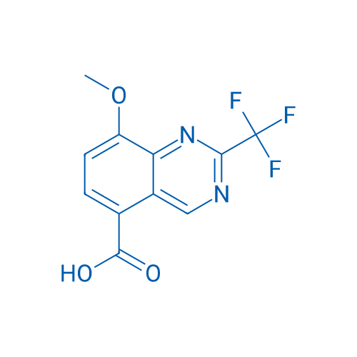 5-quinazolinecarboxylic acid, 8-methoxy-2-(trifluoromethyl)- 250mg