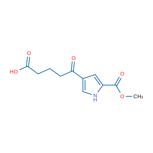 5-[5-(Methoxycarbonyl)-1H-pyrrol-3-yl]-5-oxopentanoic acid 1g
