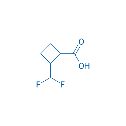 2-(difluoromethyl)cyclobutane-1-carboxylic acid 250mg