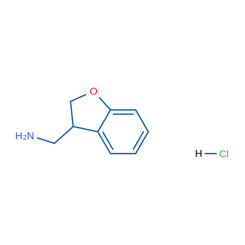 2,3-Dihydro-1-benzofuran-3-ylmethanamine hydrochloride 50mg