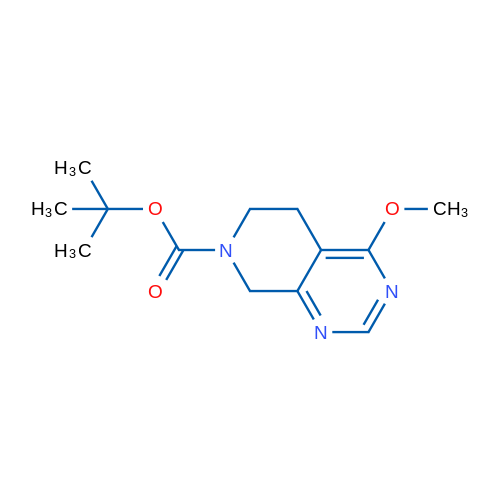 tert-Butyl 4-methoxy-5,8-dihydropyrido[3,4-d]pyrimidine-7(6H)-carboxylate 250mg