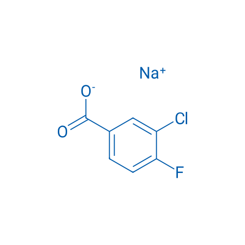 Sodium 3-chloro-4-fluorobenzoate 1g