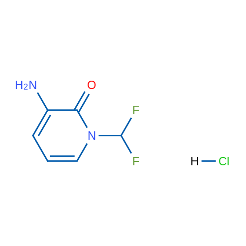 3-Amino-1-(difluoromethyl)pyridin-2(1H)-one hydrochloride 250mg