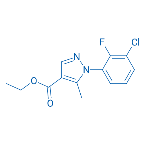 Ethyl 1-(3-chloro-2-fluorophenyl)-5-methyl-1H-pyrazole-4-carboxylate 250mg