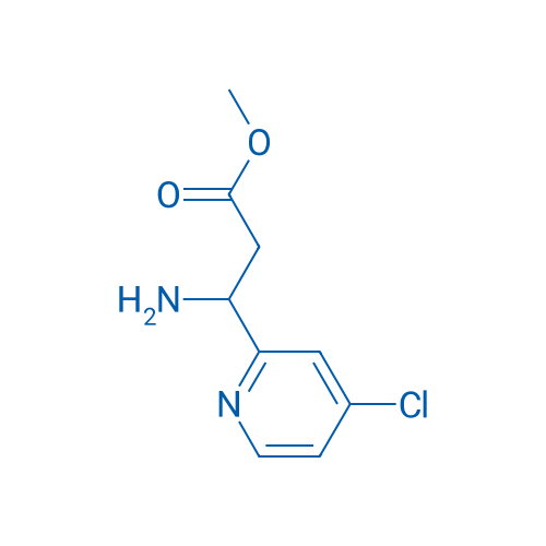 Methyl 3-amino-3-(4-chloropyridin-2-yl)propanoate 1g