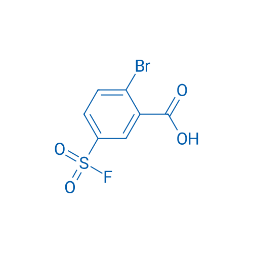 2-Bromo-5-(fluorosulfonyl)benzoic acid 1g