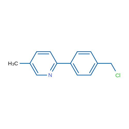 2-(4-(Chloromethyl)phenyl)-5-methylpyridine 1g