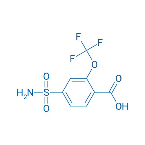 4-Sulfamoyl-2-(trifluoromethoxy)benzoic acid 1g