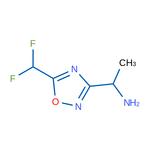 1-[5-(Difluoromethyl)-1,2,4-oxadiazol-3-yl]ethan-1-amine 1g