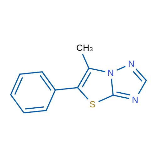 6-Methyl-5-phenylthiazolo[3,2-b][1,2,4]triazole 1g
