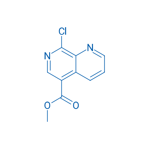 Methyl 8-chloro-1,7-naphthyridine-5-carboxylate 100mg