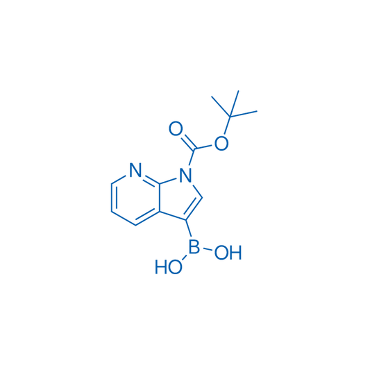 (1-(tert-Butoxycarbonyl)-1H-pyrrolo[2,3-b]pyridin-3-yl)boronic acid 5g