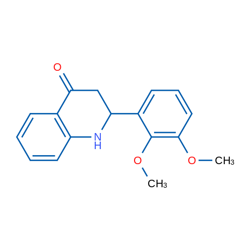 2-(2,3-Dimethoxyphenyl)-2,3-dihydroquinolin-4(1H)-one 1g
