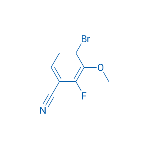 4-Bromo-2-fluoro-3-methoxybenzonitrile 1g
